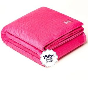 Barbie Pink Weighted Blanket 15lb